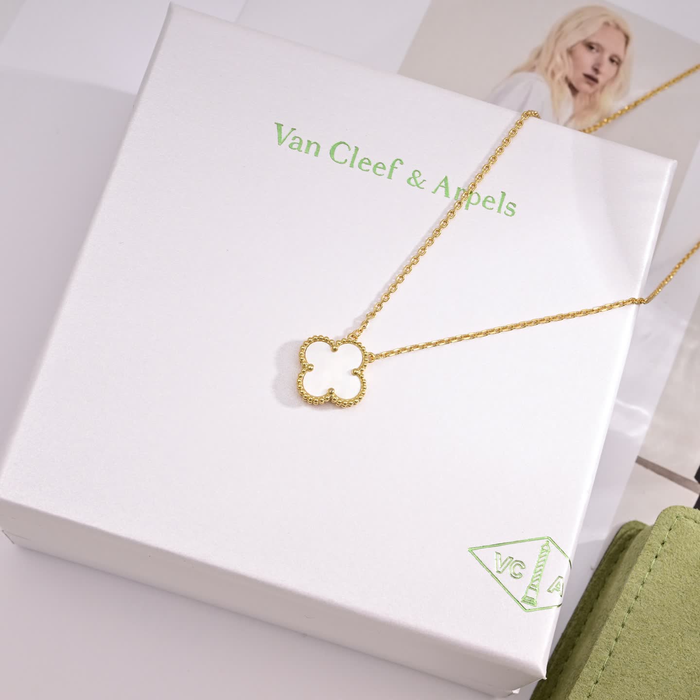Van Cleef & Arpels Magic Alhambra Clover Necklaces